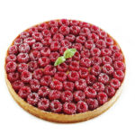 Tarte Signature, Citron vert Basilic Framboises fraîches